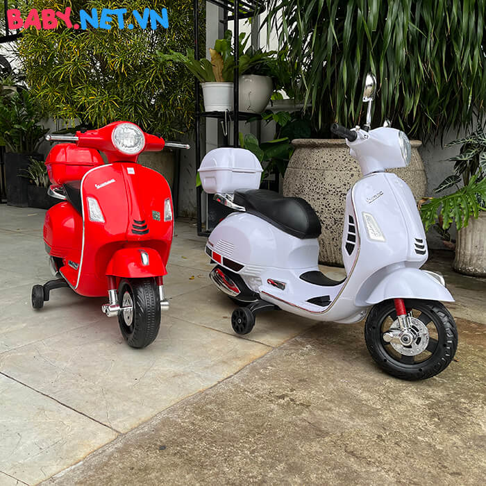 Xe máy điện Vespa cho bé Q618 2