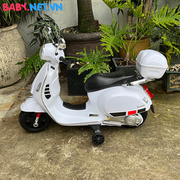Xe máy điện Vespa cho bé Q618 9