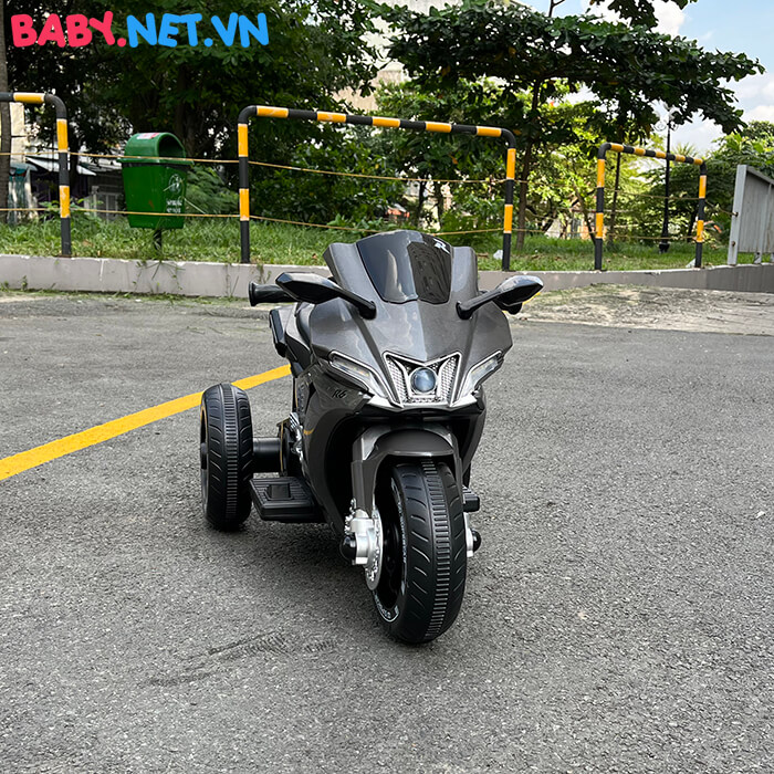Xe moto điện 3 bánh cho bé QD668 cỡ nhỏ 7
