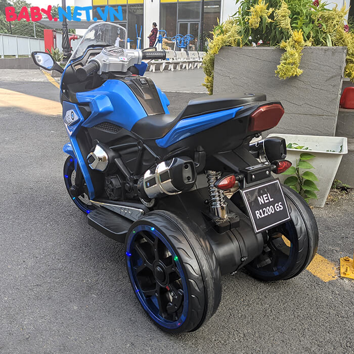 Xe mô tô điện 3 bánh trẻ em NEL-1200GS 6