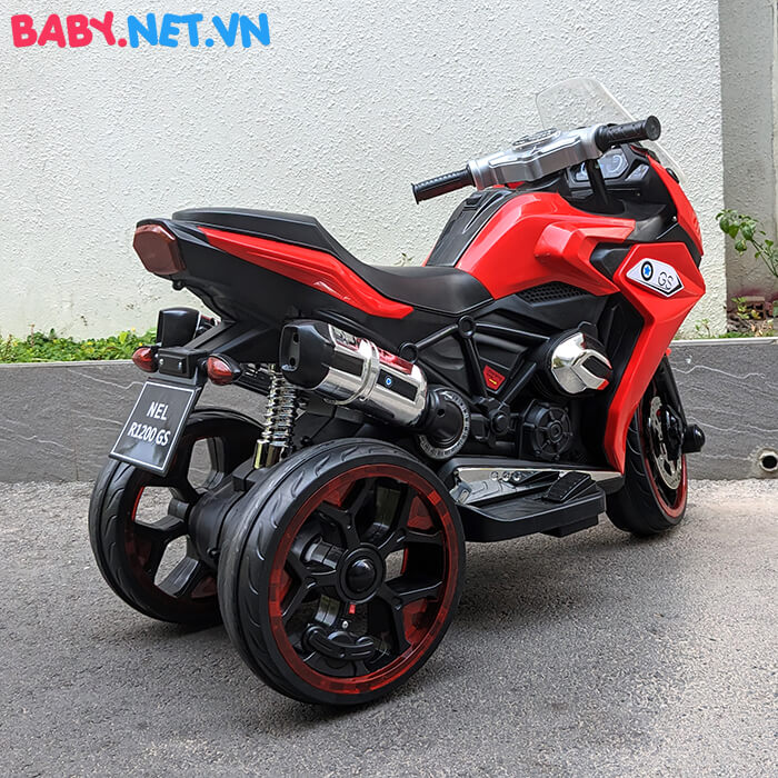 Xe mô tô điện 3 bánh trẻ em NEL-1200GS 9