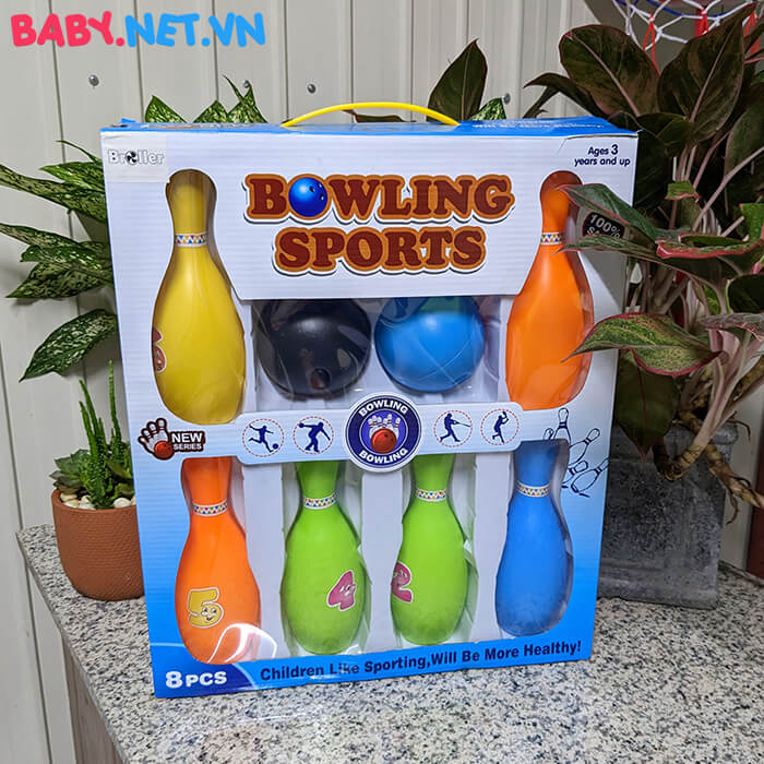 Bộ đồ chơi Bowling cho bé tại nhà 222614 6