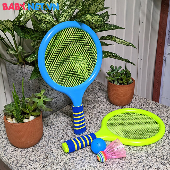 Bộ vợt cầu lông & tennis nhựa cho bé 222536 3